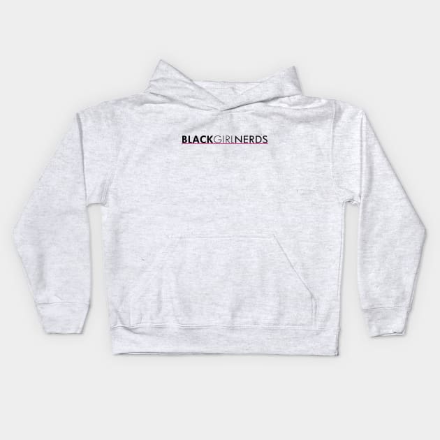 Black Girl Nerds Logo Kids Hoodie by BlackGirlNerds